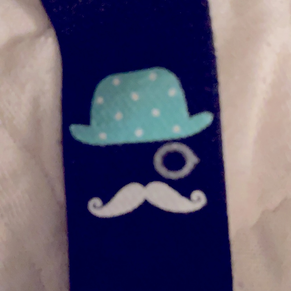 Clare’s Black and Teal Children’s Suspenders